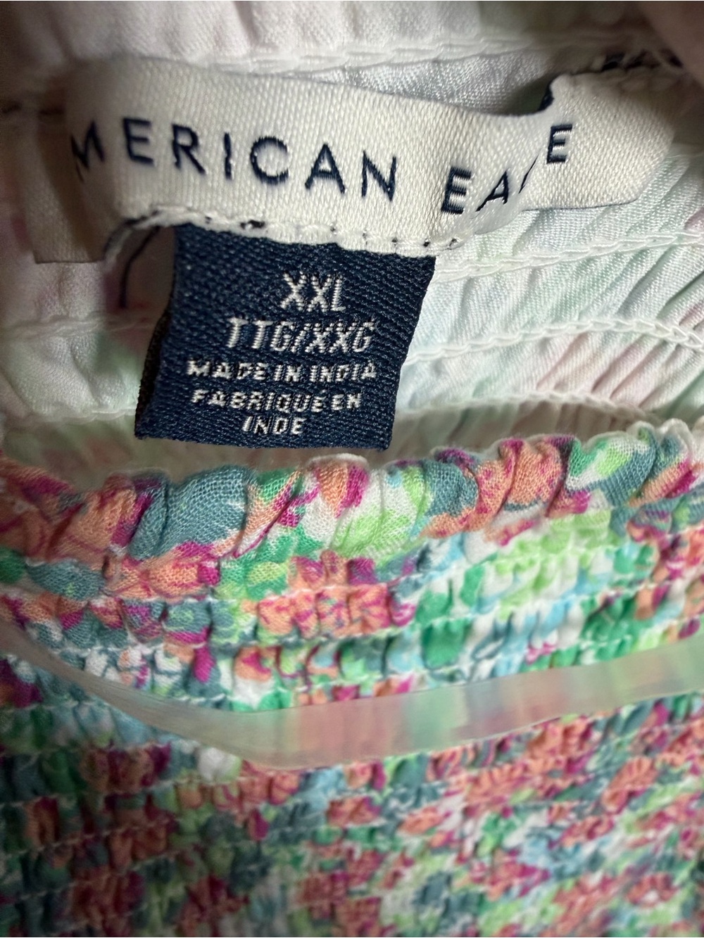 American Eagle Outfitters Floral Maxi Dress in Green and Pink - Picture 7 of 11